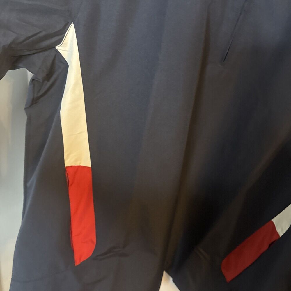 Cooperstown Mens Jacket Dreams Park Baseball Large Pullover 1/4‎ Zip Warm Up - Picture 4 of 9